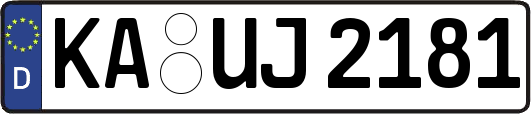 KA-UJ2181
