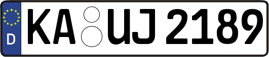 KA-UJ2189