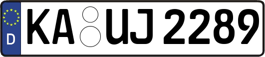 KA-UJ2289