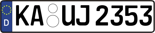 KA-UJ2353