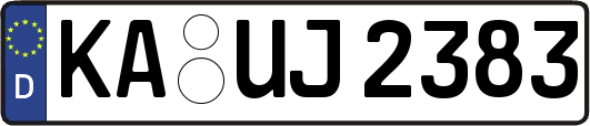 KA-UJ2383
