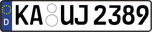KA-UJ2389