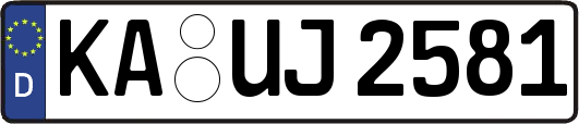 KA-UJ2581