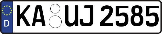 KA-UJ2585