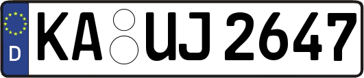 KA-UJ2647