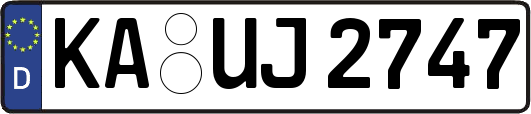 KA-UJ2747
