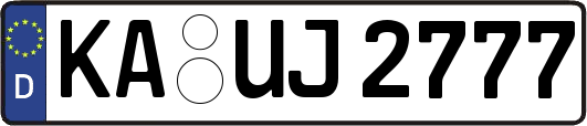 KA-UJ2777
