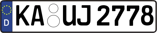 KA-UJ2778