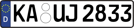 KA-UJ2833