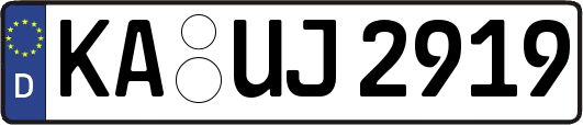 KA-UJ2919