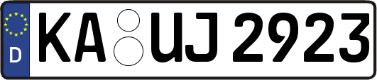 KA-UJ2923