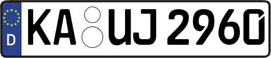 KA-UJ2960