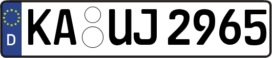 KA-UJ2965