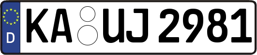 KA-UJ2981