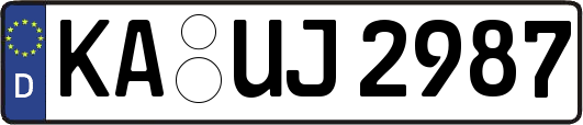 KA-UJ2987