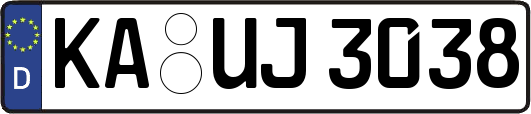 KA-UJ3038