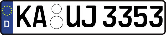 KA-UJ3353
