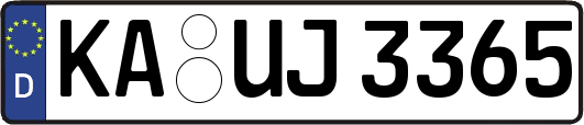 KA-UJ3365