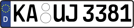 KA-UJ3381