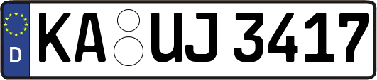 KA-UJ3417