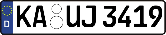 KA-UJ3419