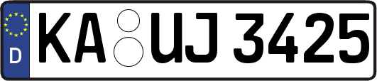 KA-UJ3425