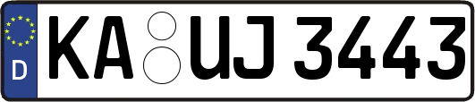 KA-UJ3443