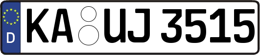KA-UJ3515