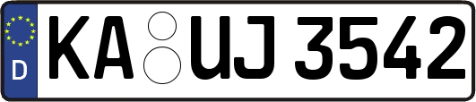 KA-UJ3542