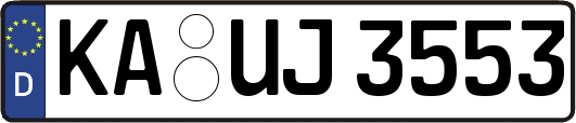 KA-UJ3553