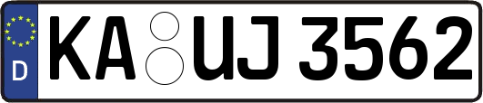 KA-UJ3562