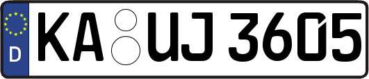 KA-UJ3605