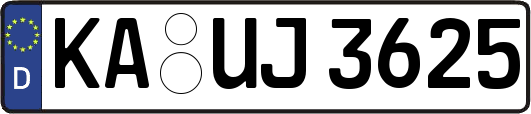 KA-UJ3625
