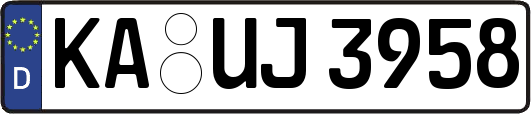 KA-UJ3958