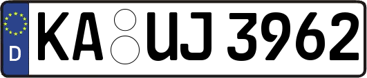 KA-UJ3962