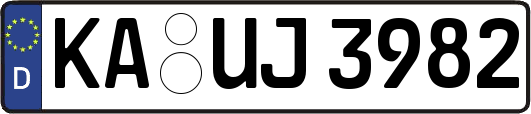 KA-UJ3982