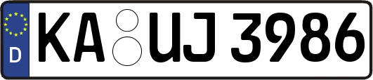 KA-UJ3986