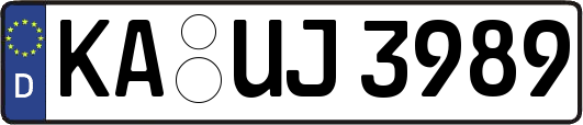 KA-UJ3989