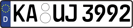 KA-UJ3992