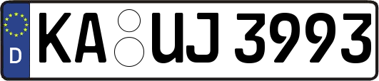 KA-UJ3993