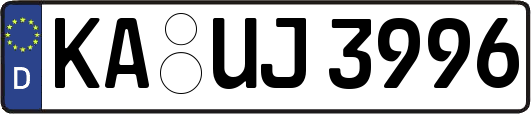 KA-UJ3996