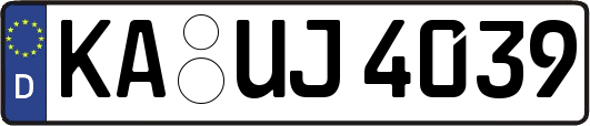 KA-UJ4039