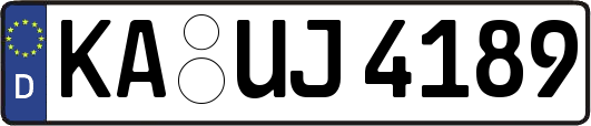 KA-UJ4189
