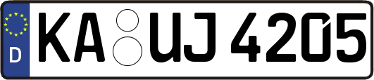 KA-UJ4205