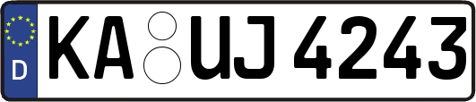 KA-UJ4243