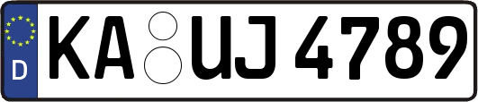 KA-UJ4789