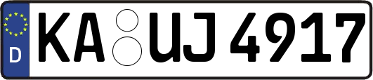 KA-UJ4917