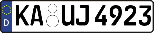 KA-UJ4923