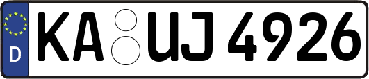 KA-UJ4926