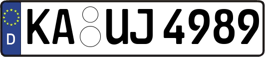 KA-UJ4989